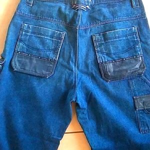 🛹 BARE FOX SKATER JEAN  Low Down Baggy SKATER JEANS RARE